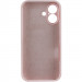 Фото Чехол Silk Full Camera Protective (AA) NO LOGO для Apple iPhone 16 Plus (6.7") (Розовый / Chalk Pink) в магазине vchehle.ua