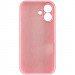 Фото Чехол Silk Full Camera Protective (AA) NO LOGO для Apple iPhone 16 Plus (6.7") (Розовый / Light pink) в магазине vchehle.ua