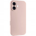 Чехол Silk Full Camera Protective (AA) NO LOGO для Apple iPhone 16 Plus (6.7") (Розовый / Pink Sand)