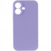 Фото Чехол Silk Full Camera Protective (AA) NO LOGO для Apple iPhone 16 Plus (6.7") (Сиреневый / Dasheen) на vchehle.ua