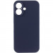 Фото Чехол Silk Full Camera Protective (AA) NO LOGO для Apple iPhone 16 Plus (6.7") (Темно-синий / Midnight blue) на vchehle.ua