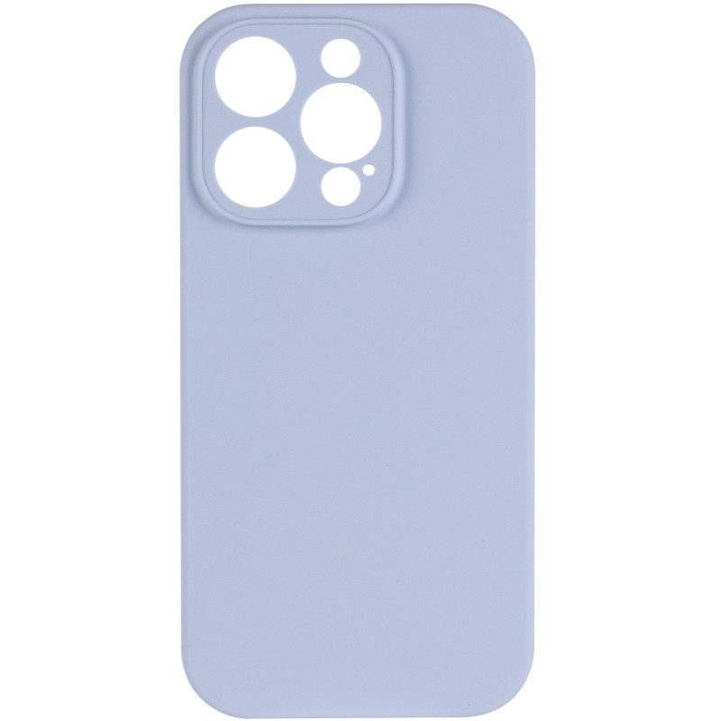 Фото Чехол Silk Full Camera Protective (AA) NO LOGO для Apple iPhone 16 Pro (6.3") (Голубой / Lilac Blue) на vchehle.ua