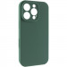 Чехол Silk Full Camera Protective (AA) NO LOGO для Apple iPhone 16 Pro (6.3") (Зеленый / Pine green)
