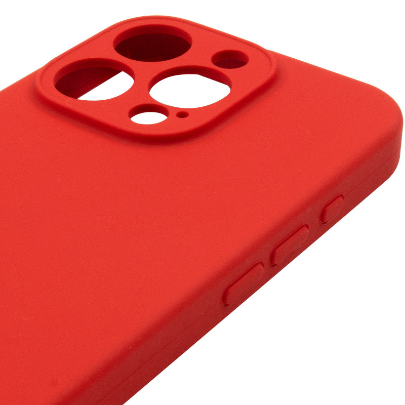 Чехол Silk Full Camera Protective (AA) NO LOGO для Apple iPhone 16 Pro (6.3") (Красный / Red) в магазине vchehle.ua