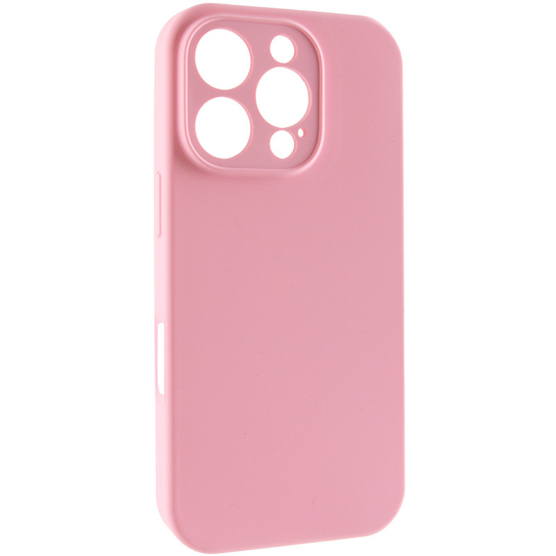 Чехол Silk Full Camera Protective (AA) NO LOGO для Apple iPhone 16 Pro (6.3") (Розовый / Light pink)