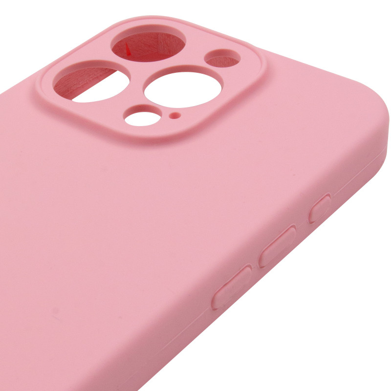 Чехол Silk Full Camera Protective (AA) NO LOGO для Apple iPhone 16 Pro (6.3") (Розовый / Light pink) в магазине vchehle.ua