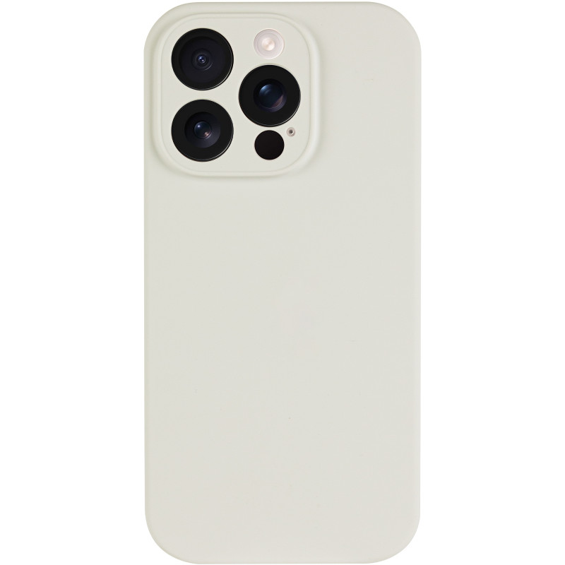 Фото Чохол Silk Full Camera Protective (AA) NO LOGO на Apple iPhone 15 Pro (6.1") (Бежевий / Antique White) на vchehle.ua