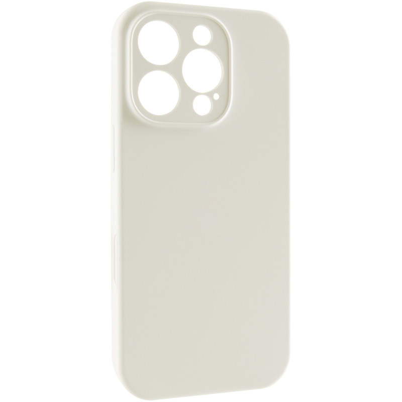 Чехол Silk Full Camera Protective (AA) NO LOGO для Apple iPhone 16 Pro (6.3") (Бежевый / Antique White)