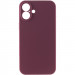 Фото Чехол Silk Full Camera Protective (AA) NO LOGO для Apple iPhone 17 (6.3") (Бордовый / Plum) на vchehle.ua