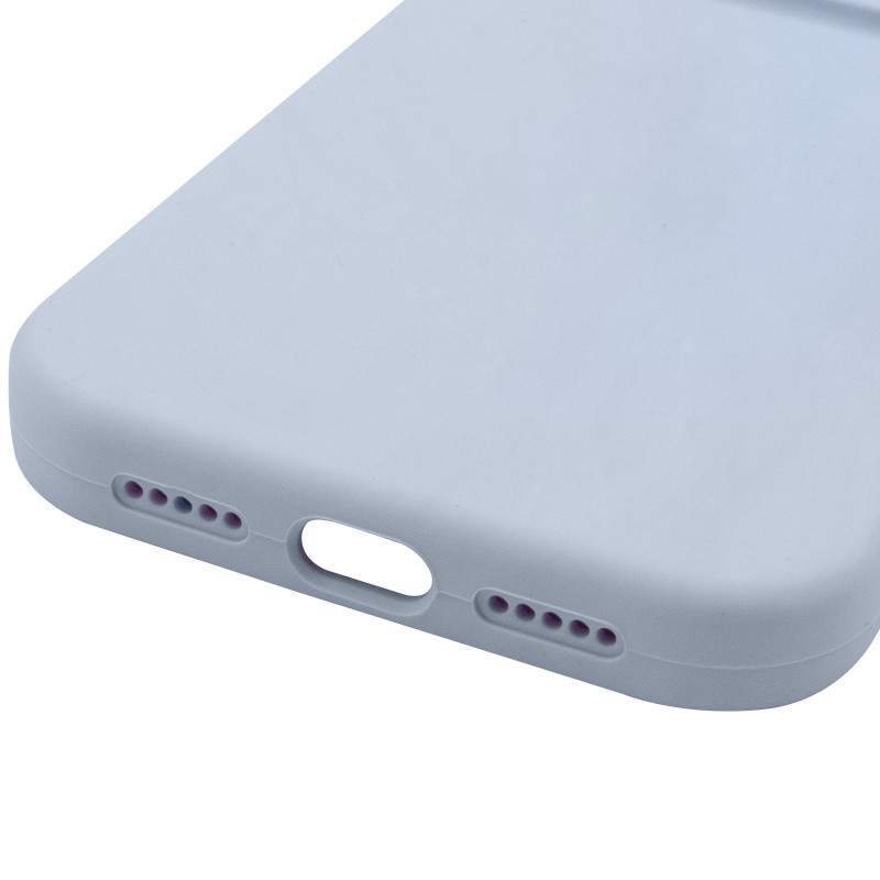 Чехол Silk Full Camera Protective (AA) NO LOGO для Apple iPhone 17 (6.3") (Голубой / Sweet Blue) в магазине vchehle.ua