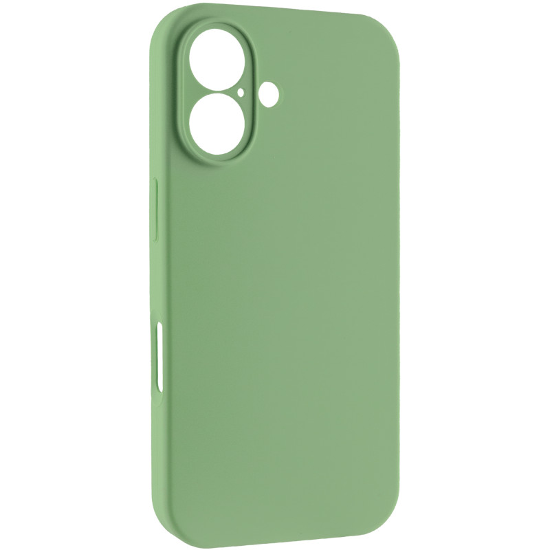 Чехол Silk Full Camera Protective (AA) NO LOGO для Apple iPhone 17 (6.3") (Мятный / Mint)
