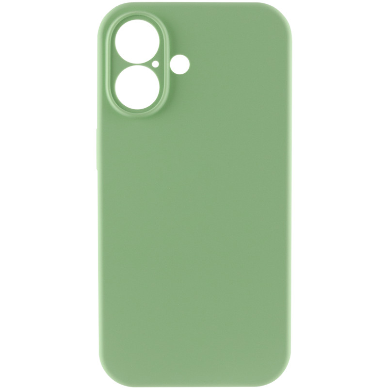 Фото Чехол Silk Full Camera Protective (AA) NO LOGO для Apple iPhone 17 (6.3") (Мятный / Mint) на vchehle.ua
