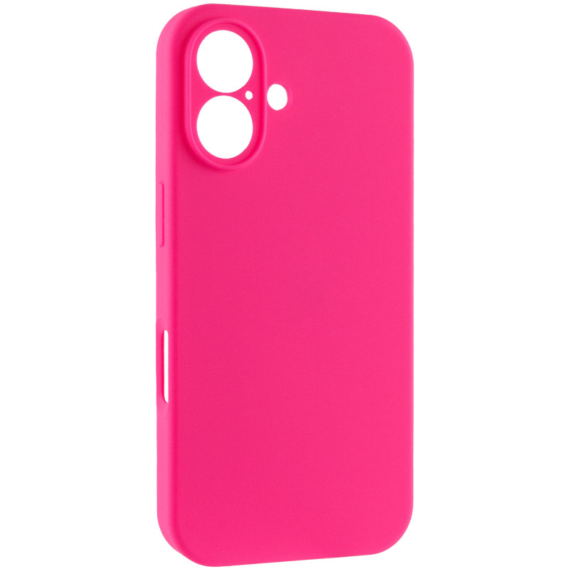 Чехол Silk Full Camera Protective (AA) NO LOGO для Apple iPhone 17 (6.3") (Розовый / Barbie pink)