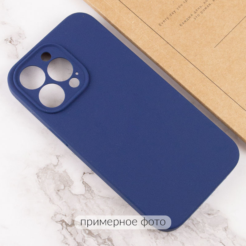 Фото Чехол Silk Full Camera Protective (AA) NO LOGO для Apple iPhone 17 Air (6.5") (Синий / Deep navy) в магазине vchehle.ua