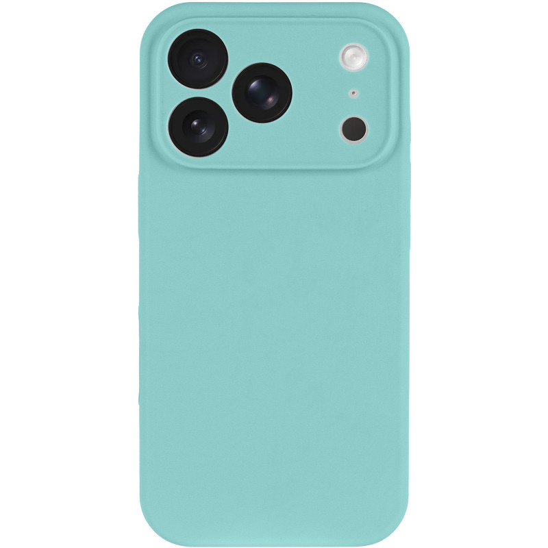 Фото Чехол Silk Full Camera Protective (AA) NO LOGO для Apple iPhone 17 Pro Max (6.9") (Бирюзовый / Marine Green) на vchehle.ua