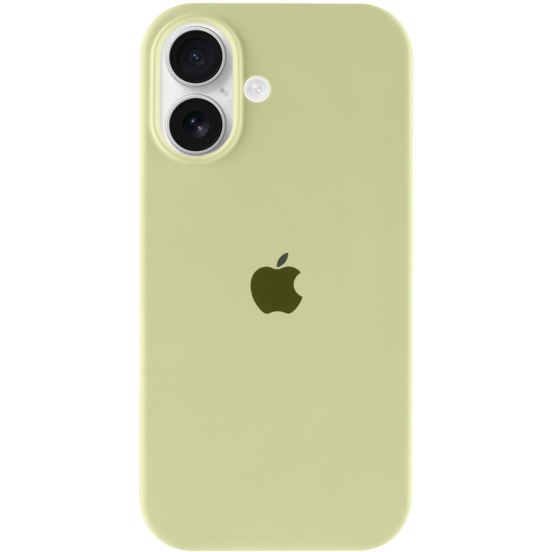 Фото Чехол Silk Full Protective (AA) для Apple iPhone 16 (6.1") (Желтый / Mellow Yellow) на vchehle.ua