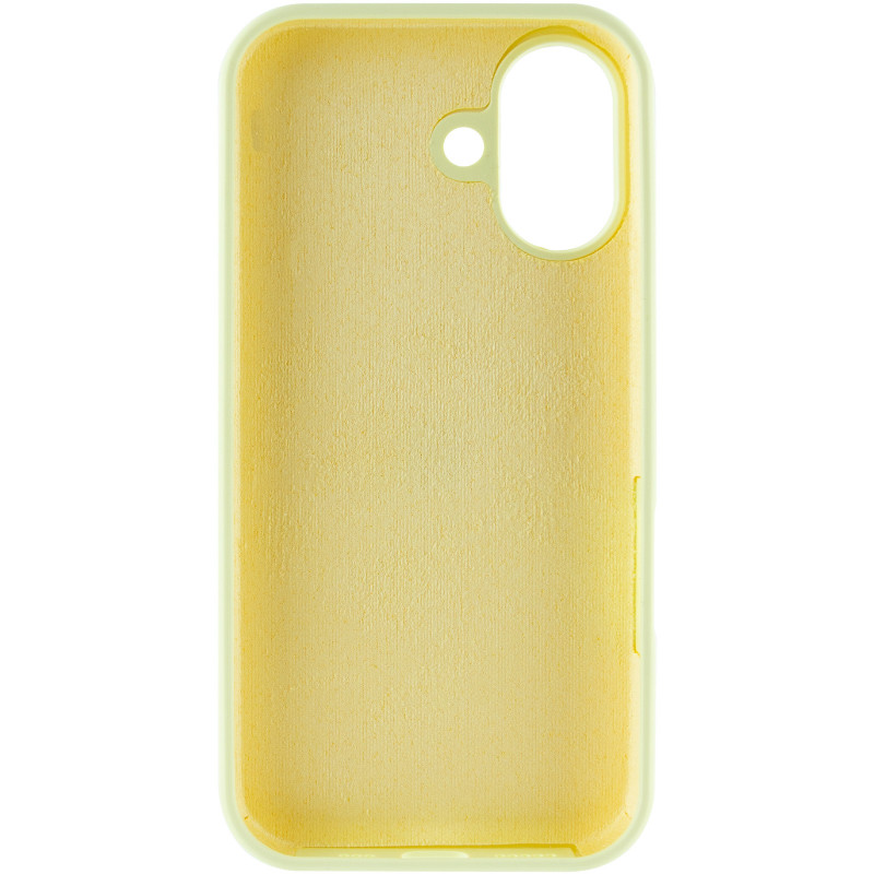 Фото Чехол Silk Full Protective (AA) для Apple iPhone 16 (6.1") (Желтый / Mellow Yellow) в магазине vchehle.ua
