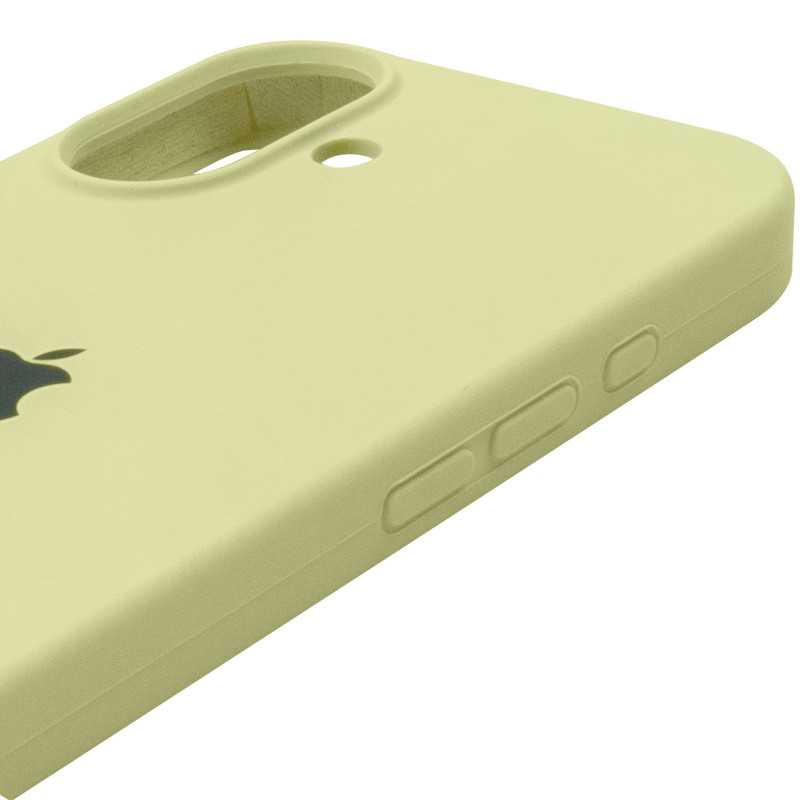 Чехол Silk Full Protective (AA) для Apple iPhone 16 (6.1") (Желтый / Mellow Yellow) в магазине vchehle.ua