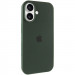 Чехол Silk Full Protective (AA) для Apple iPhone 16 (6.1") (Зеленый / Cyprus Green)