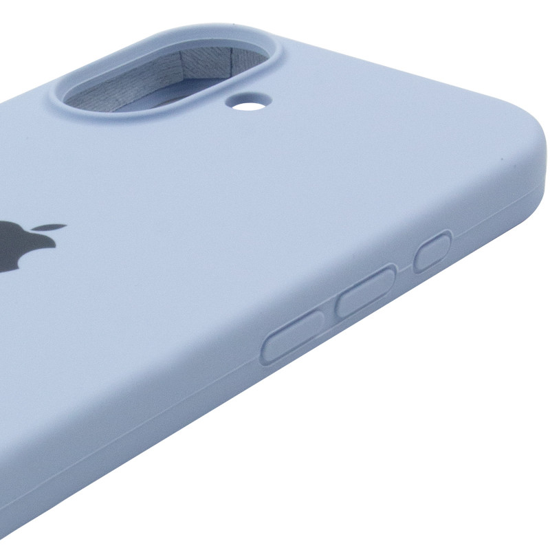 Чехол Silk Full Protective (AA) для Apple iPhone 16 Plus (6.7") (Голубой / Lilac Blue) в магазине vchehle.ua