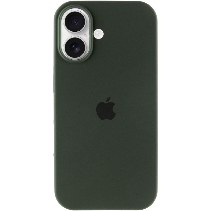 Фото Чехол Silk Full Protective (AA) для Apple iPhone 16 Plus (6.7") (Зеленый / Cyprus Green) на vchehle.ua