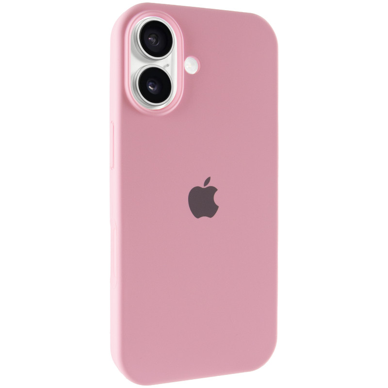 Чехол Silk Full Protective (AA) для Apple iPhone 16 Plus (6.7") (Розовый / Light pink)