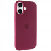 Чехол Silk Full Protective (AA) для Apple iPhone 16 Pro (6.3") (Бордовый / Maroon)