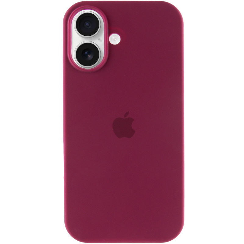 Фото Чехол Silk Full Protective (AA) для Apple iPhone 16 Pro (6.3") (Бордовый / Maroon) на vchehle.ua