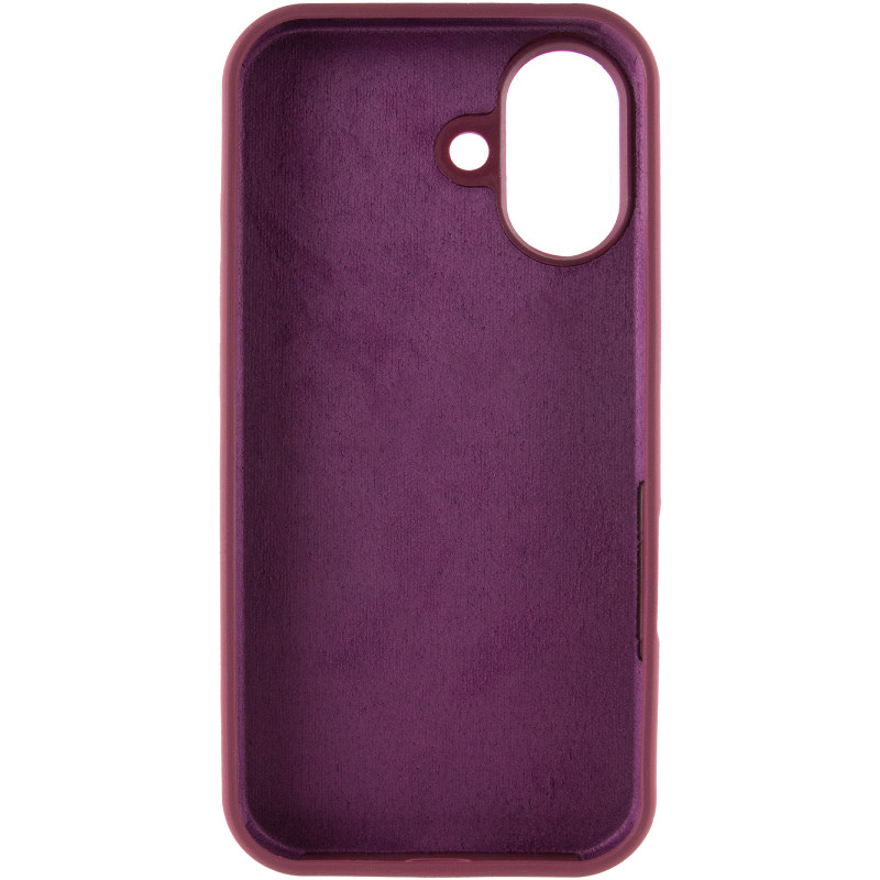 Фото Чохол Silk Full Protective (AA) на Apple iPhone 17 (6.3") (Бордовий / Plum) в маназині vchehle.ua