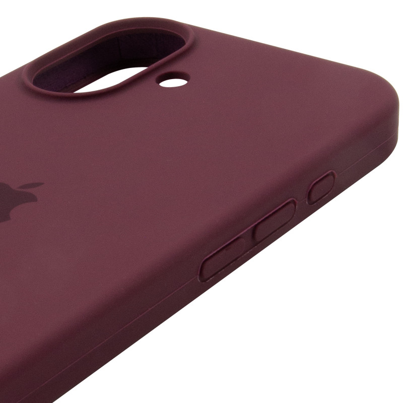 Чохол Silk Full Protective (AA) на Apple iPhone 17 (6.3") (Бордовий / Plum) в магазині vchehle.ua