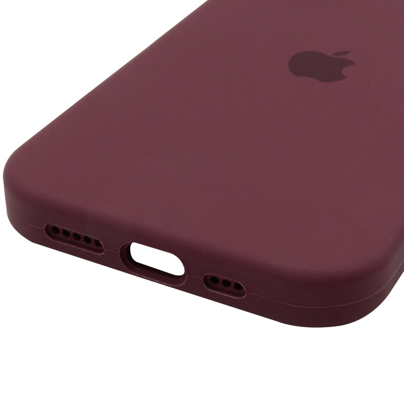 Купити Чохол Silk Full Protective (AA) на Apple iPhone 17 (6.3") (Бордовий / Plum) на vchehle.ua