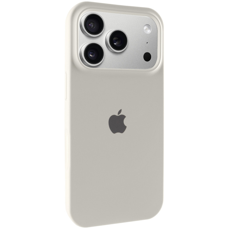 Чехол Silk Full Protective (AA) для Apple iPhone 17 Pro (6.3") (Бежевый / Antique White)