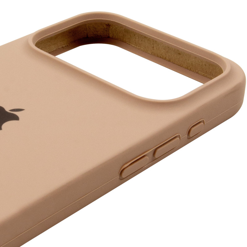 Чехол Silk Full Protective (AA) для Apple iPhone 17 Pro (6.3") (Бежевый / Desert Gold) в магазине vchehle.ua