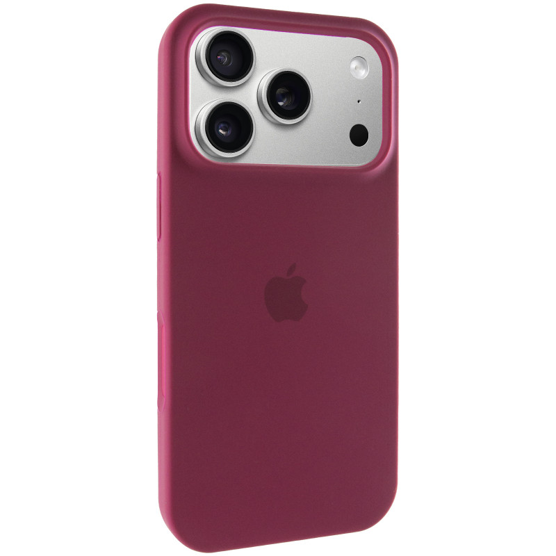 Чехол Silk Full Protective (AA) для Apple iPhone 17 Pro (6.3") (Бордовый / Maroon)