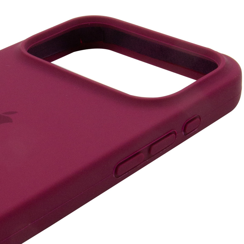 Чехол Silk Full Protective (AA) для Apple iPhone 17 Pro (6.3") (Бордовый / Maroon) в магазине vchehle.ua