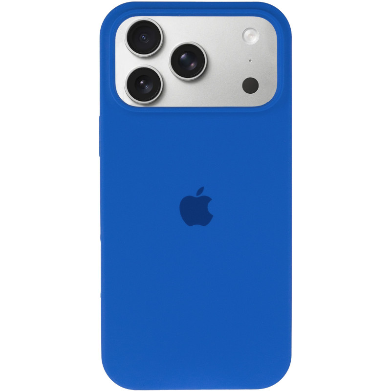 Фото Чехол Silk Full Protective (AA) для Apple iPhone 17 Pro (6.3") (Синий / Capri Blue) на vchehle.ua