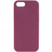 Чехол Silk Full Protective (AA) NO LOGO для Apple iPhone SE (2020) / 7 / 8 (4.7") (Бордовый / Plum)