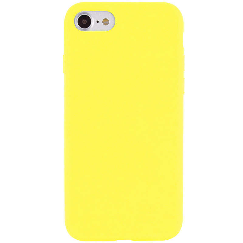 Чехол Silk Full Protective (AA) NO LOGO для Apple iPhone SE (2020) / 7 / 8 (4.7") (Желтый / Yellow)