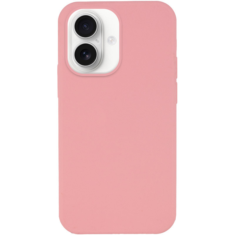 Чохол Silk Full Protective (AA) NO LOGO на Apple iPhone 16 (6.1") (Рожевий / Pink)