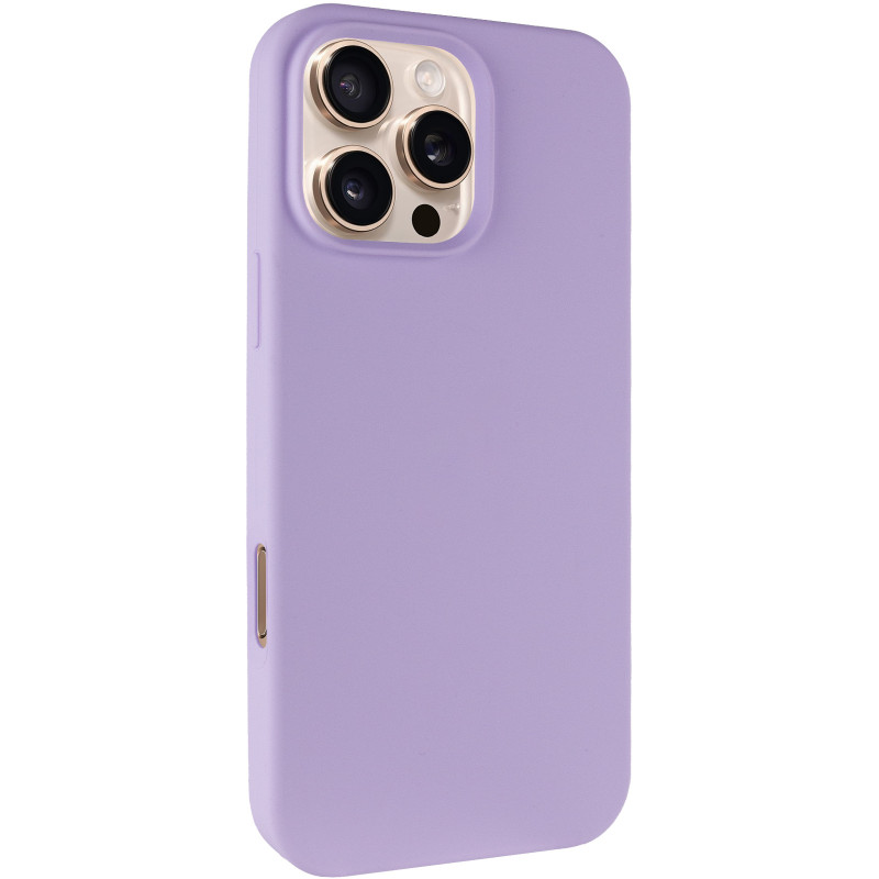 Чехол Silk Full Protective (AA) NO LOGO для Apple iPhone 16 Pro (6.3") (Сиреневый / Lilac)