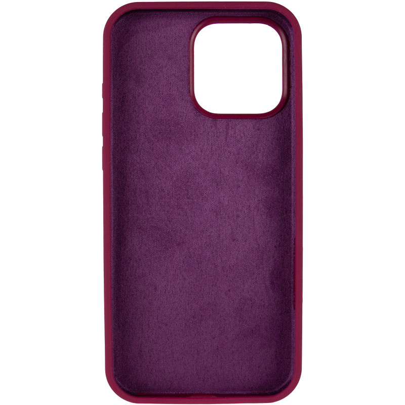 Фото Чехол Silk Full Protective (AA) NO LOGO для Apple iPhone 16 Pro Max (6.9") (Бордовый / Maroon) в магазине vchehle.ua