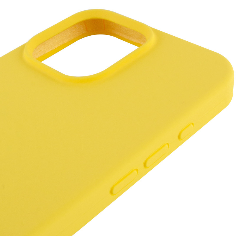 Чехол Silk Full Protective (AA) NO LOGO для Apple iPhone 16 Pro Max (6.9") (Желтый / Yellow) в магазине vchehle.ua