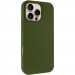 Чехол Silk Full Protective (AA) NO LOGO для Apple iPhone 16 Pro Max (6.9") (Зеленый / Dark Olive)