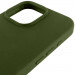 Чехол Silk Full Protective (AA) NO LOGO для Apple iPhone 16 Pro Max (6.9") (Зеленый / Dark Olive) в магазине vchehle.ua