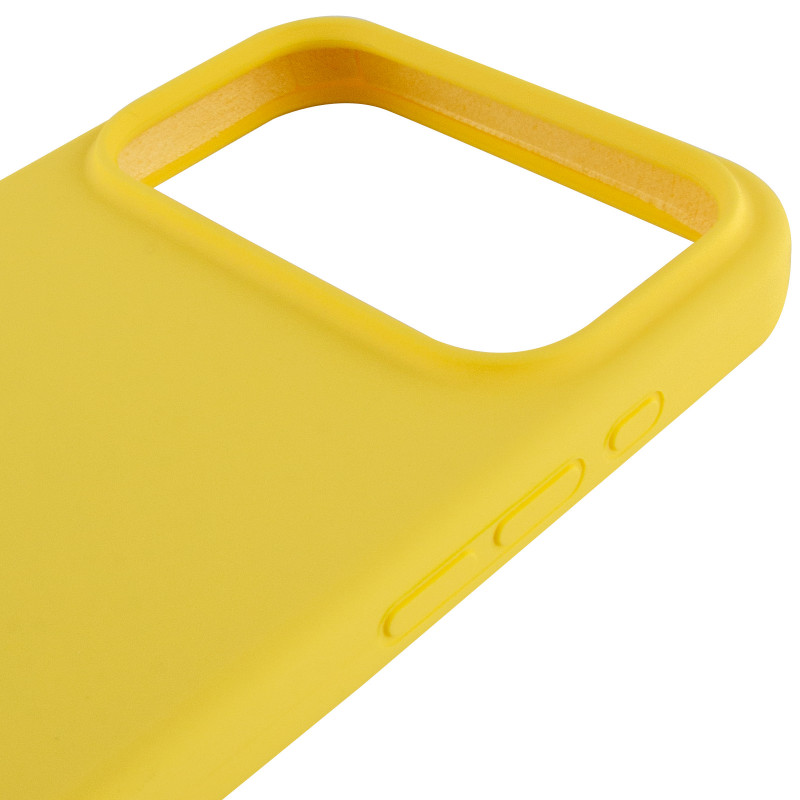 Чехол Silk Full Protective (AA) NO LOGO для Apple iPhone 17 Pro (6.3") (Желтый / Yellow) в магазине vchehle.ua