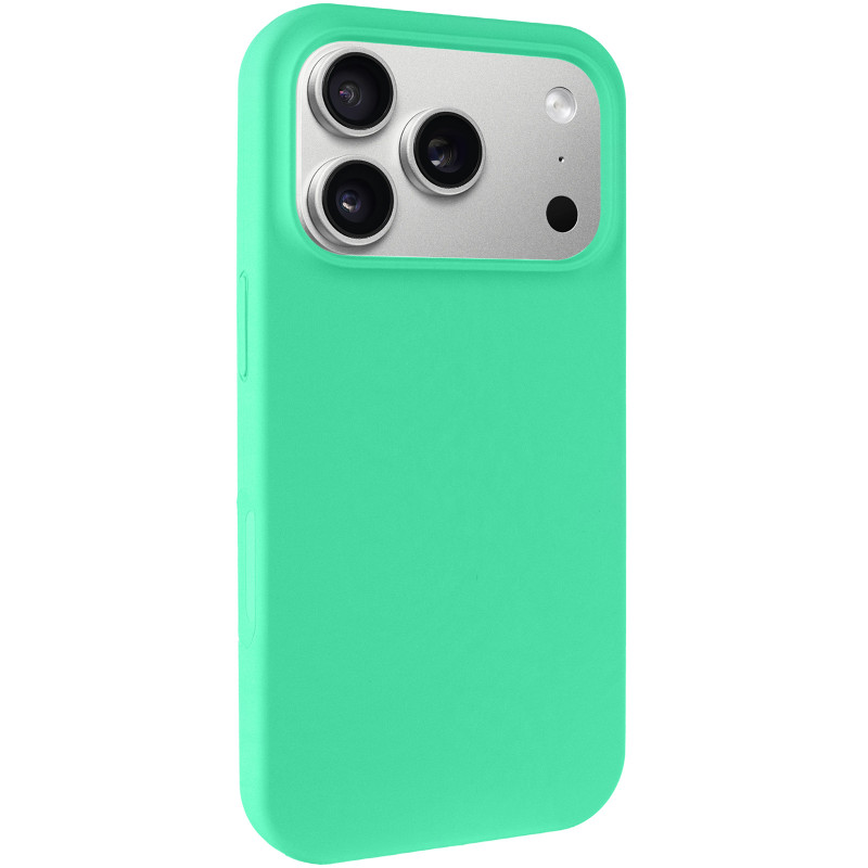 Чехол Silk Full Protective (AA) NO LOGO для Apple iPhone 17 Pro Max (6.9") (Зеленый / Spearmint)