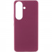 Чохол Silicone Cover Lakshmi (AAA) на Samsung Galaxy S26 (Бордовий / Plum)