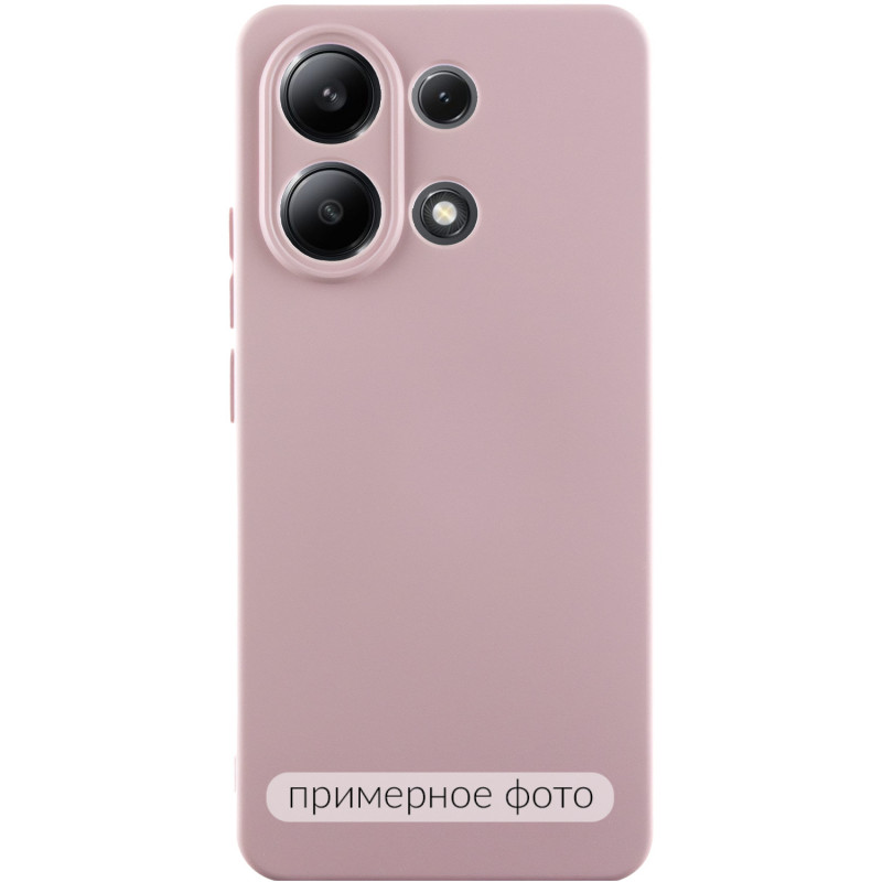 Чехол Silicone Cover Lakshmi Full Camera (AAA) для Xiaomi Redmi Note 12 Pro 5G (Розовый / Pink Sand)