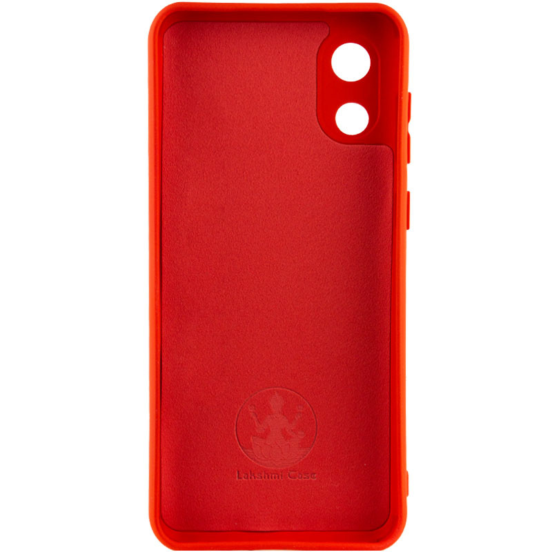 Фото Чохол Silicone Cover Lakshmi Full Camera (A) на Samsung Galaxy A03 Core (Червоний / Red) на vchehle.ua
