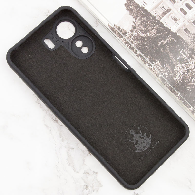 Фото Чохол Silicone Cover Lakshmi Full Camera (AA) with logo на Xiaomi Redmi 13C / Poco C65 (Чорний / Black) в маназині vchehle.ua